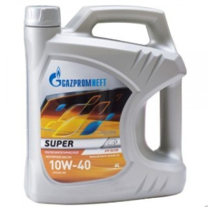 Масло моторное 4л GAZPROMNEFT SUPER 10W-40 API SG/CD
