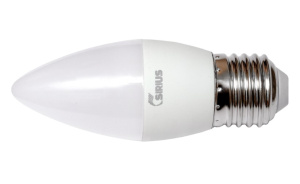Лампа светодиодная LED Deco C37 9W E27 6500K Sirius