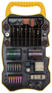 Набор мини-насадок STAYER "MASTER" для гравировальных машин, 82 предмета, пластиковый кейс