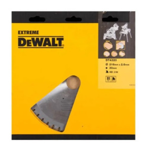 Диск (круг) пильный  DEWALT DT4320-QZ 216*30(48Т)