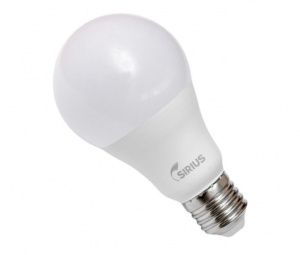 Лампа светодиодная LED Classic A60 9W E27 4000K Sirius