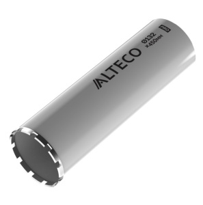 Коронка алмазная ALTECO Professional 132*450, мокрое сверление