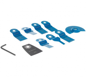 Набор насадок для мультитула ЗУБР Профессионал HP-9, 9 предметов