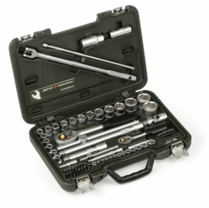 Набор головок и принадлежностей 1/4",1/2" 62 предмета ДЕЛО ТЕХНИКИ