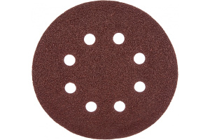 Круг абразивный под "липучку" с отверстиями 125мм Р 60 VIRA