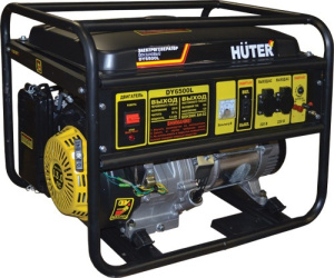 Бензогенератор HUTER DY6500L 5,5 кВт AVR