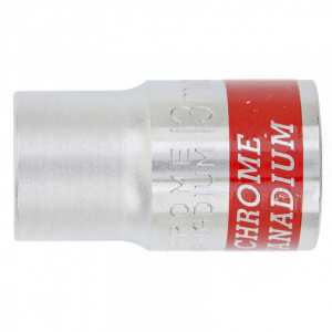 Головка  13мм 6-гранная CrV под квадрат 1/2