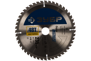 Диск (круг) пильный  ЗУБР "ЭКСПЕРТ" 235*30(48Т)