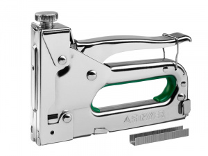 Степлер STAYER "MAX 140" 4 в 1, 6-14мм 140тип, металлический, регулируемый