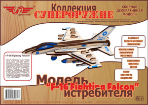 Сборная декоративная модель TT “F-16 Fighting Falcon” 