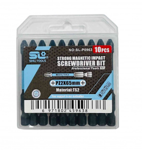 Биты TS2 PZ №2, 65мм, торсионные SHILI TOOLS SL-P0963 10шт.