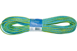 Шнур  6мм, полипропил. с сердечником, 20 м. (цветной) СИБРТЕХ