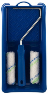 Валик 110мм для работ с водными красками СИБРТЕХ с ванночкой