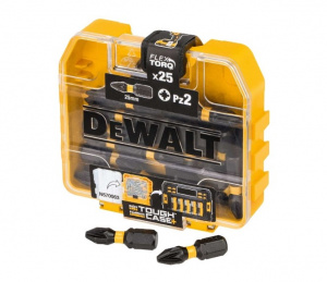 Набор насадок Torsion PZ2 25мм, DT70556T DEWALT