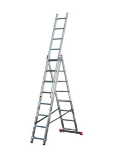 Лестница алюминиевая 3 секц.  8 ступ. KRAUSE CORDA