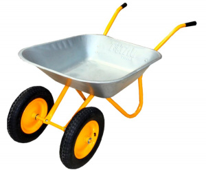 Тачка садовая  двухколесная Т2-714 TT