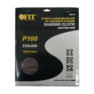 Бумага шлиф. № 100, 23*28см, финская основа