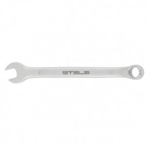 Ключ комбинированный  8мм STELS матовый хром