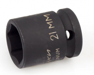 Головка  21мм ДЕЛО ТЕХНИКИ 6-гранная ударная 1/2