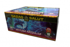 Салютная установка "Ледяной дракон" ВЕЕР 0.8"/100 залпов