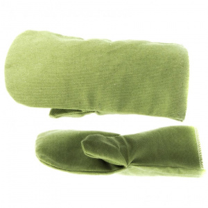 Рукавицы брезентовые огнеупорные, одинарный наладонник, 2 размер, Россия