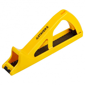 Рубанок обдирочный, пластмассовый, 140мм, STAYER