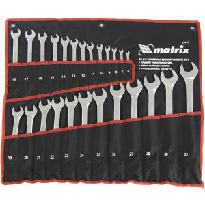 Набор кл. комб. 6-32мм MATRIX,25шт
