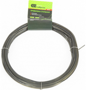 Проволока стальная вязальная, 2,0мм длина 30м СИБРТЕХ