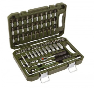 Набор головок и принадлежностей 1/4" 70 предметов ДЕЛО ТЕХНИКИ