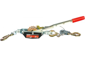 Лебедка рычажная, тяга-2,0т; подъем-0,8т, двойное храп.колесо