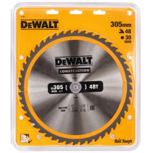 Диск (круг) пильный  DEWALT DT1959 305*30(48Т)