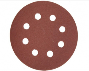 Круг абразивный на на велкро основе 125мм P320 ЗУБР МАСТЕР перфорированный