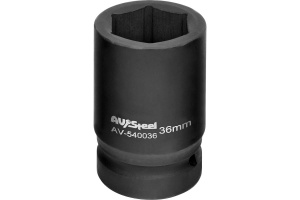 Головка  36мм AV Steel 6-гранная 1"