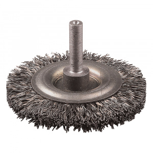 Щетка-крацовка дисковая д/дрели 100 мм проволока