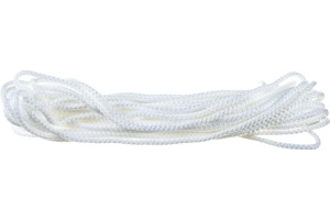 Шнур  7мм, полипропил. с сердечником, 20 м. (белый) СИБРТЕХ