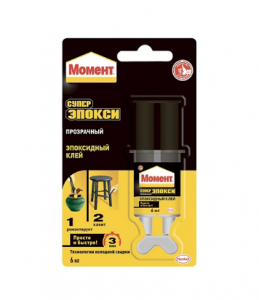 Клей "Момент" Супер Эпокси, 6мл, шприц