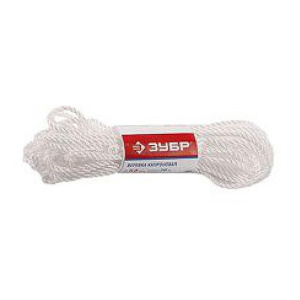 Веревка капроновая ЗУБР 4,0мм*20м