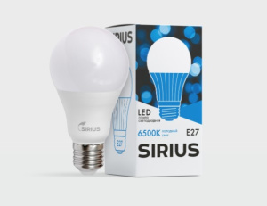 Лампа светодиодная LED Classic A65 20W E27 6500K Sirius