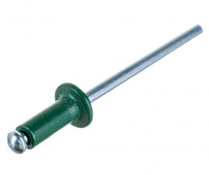 Заклепка 4,8*12мм RAL 6005 (темно-зеленые)