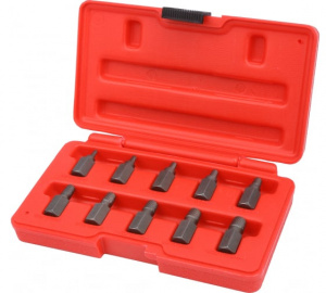 Набор экстракторов для демонтажа сломанных болтов,шпилек 1/8"-13/32" AV Steel, 10 предметов