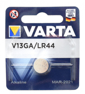 Батарейка Electronics V13GA-LR44 1.5V-125mAh (1шт)