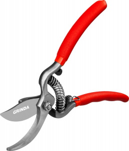 Секатор - мини GRINDA, 150мм, цельнокованый , плоскостной G-1