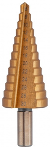 Сверло ступенчатое 6-30мм, AV Steel