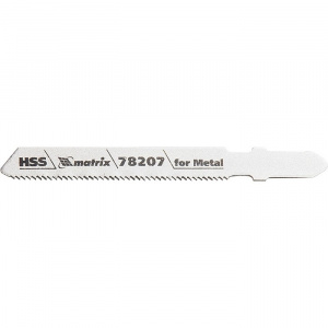 Полотно для эл/лобзика MATRIX  50*1,2мм, по металлу