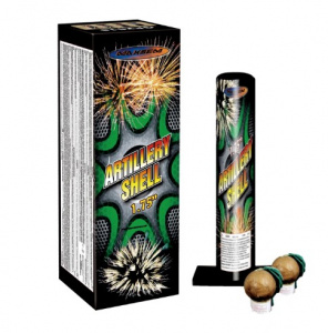 Фестивальные шары "ARTILLERY SHELL" 44мм/6 залпов