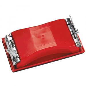 Брусок для шлифования, 210х105мм, пластиковый с зажимами "Matrix"