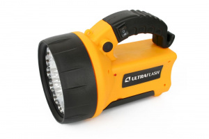 Фонарь ручной Ultraflash UF3712LED, 19 LED, аккумуляторный