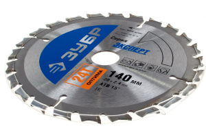 Диск (круг) пильный  ЗУБР "ОПТИМА" 140*20(24Т)