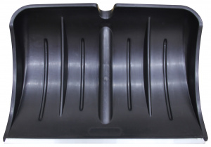 Лопата снеговая 540*370мм, пластм., алюм. пл., без черен., №13