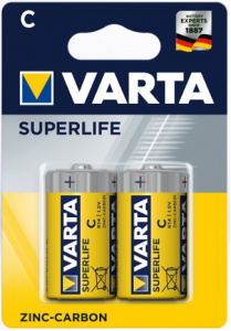 Батарейка Superlife Baby 1.5V-R14P/C (2шт)